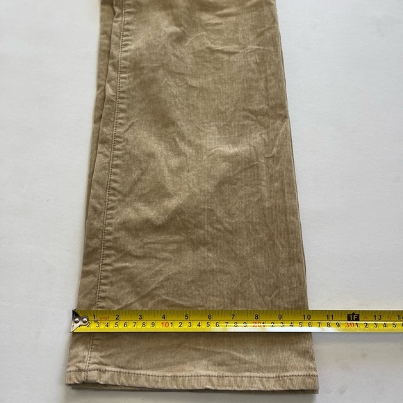 Ann Taylor Loft Curvy Boot Corduroy Tan pants. size 14 - Picture 11 of 12